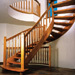 Wooden stairways